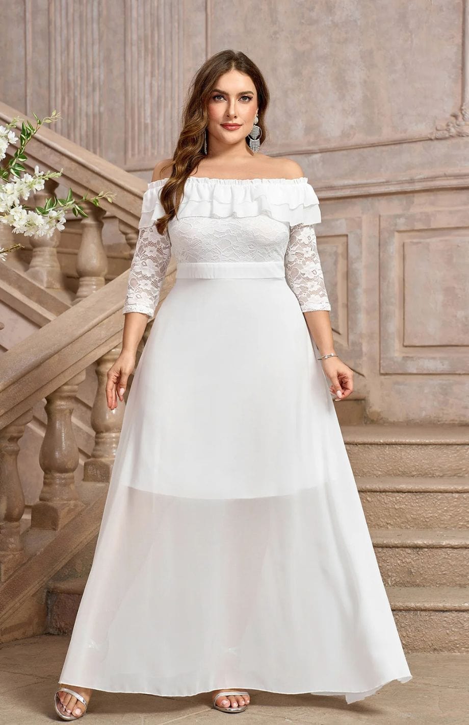 Robe Bohème Robe Champetre Femme Ronde Robe De MariÃ©e Champetre