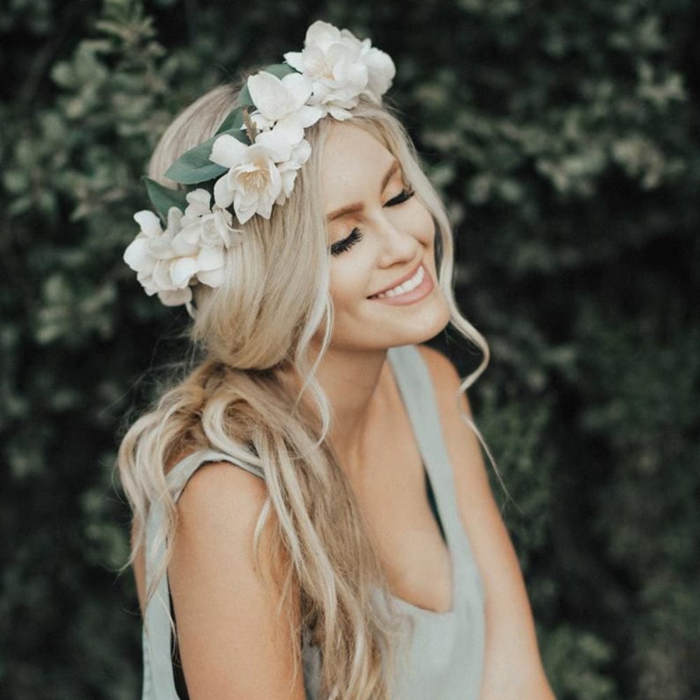 Couronne De Fleurs Pour Cheveux - Bijou De Mariage Ou Cérémonie, Marque OxcmoBijoux, Neuve Avec étiquettes