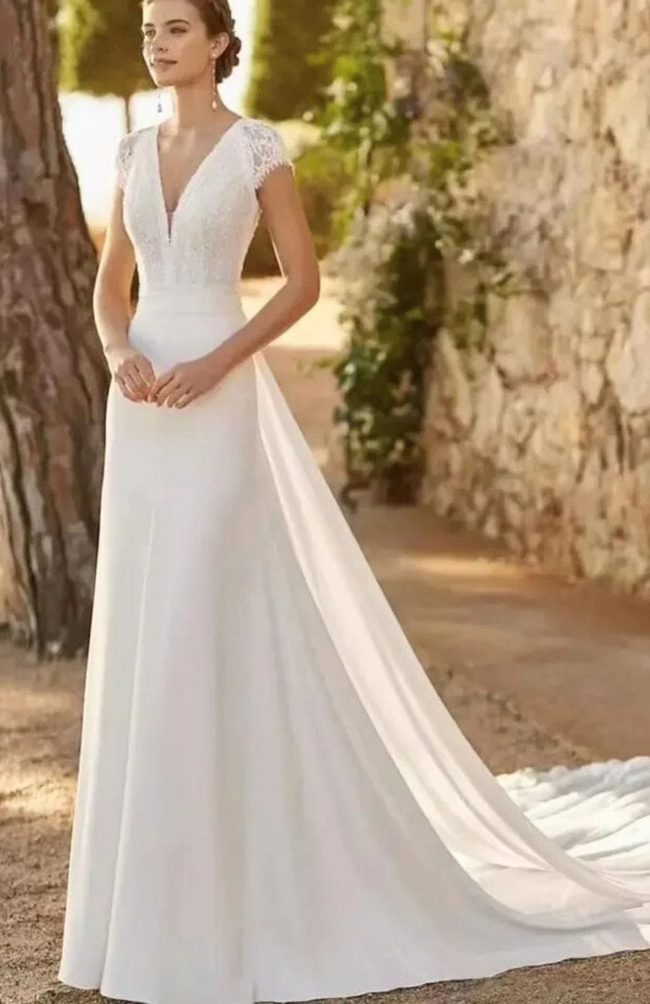 Reine Rustique | Robe De Mariee Longue Été IVOIRE / 2