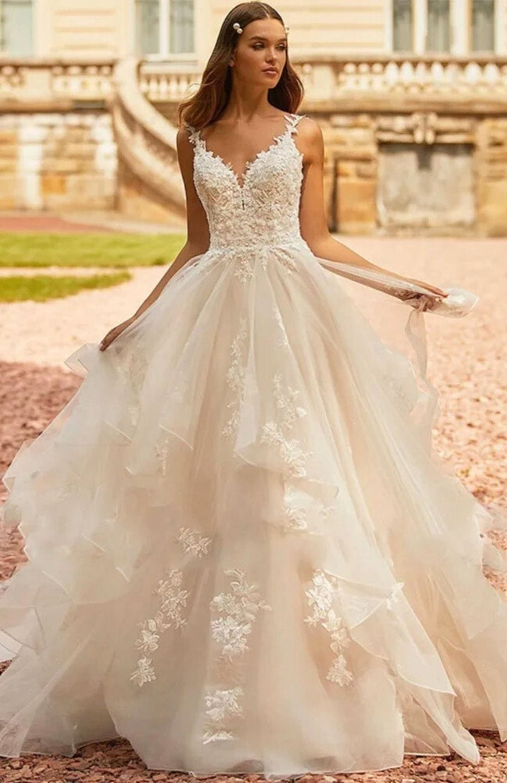 Reine Rustique | Robe De Mariée Vintage Retro IVOIRE / 2