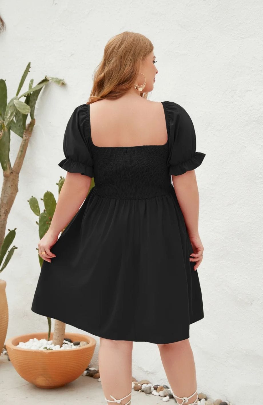 Robe Champêtre Chic Grande Taille | Reine Rustique