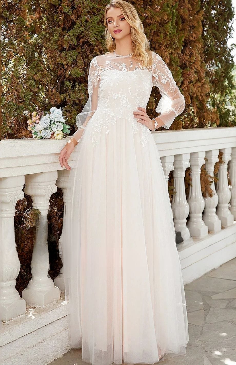 Robe De Mariée Champêtre Vintage | Reine Rustique