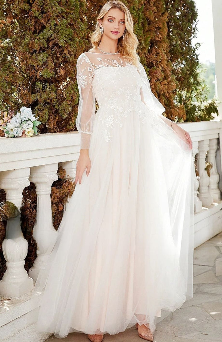 Robe De Mariée Champêtre Vintage | Reine Rustique
