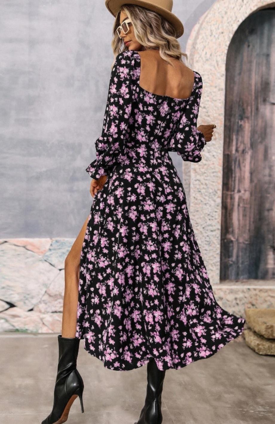 Robe Longue Style Champêtre Chic | Reine Rustique
