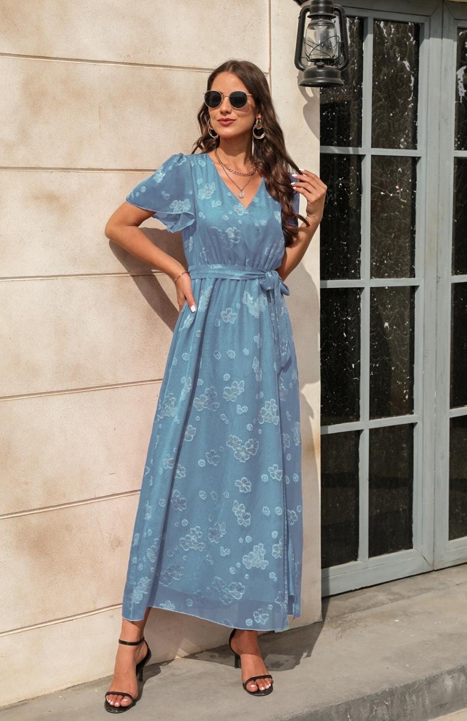 Robe temoin bleu outlet