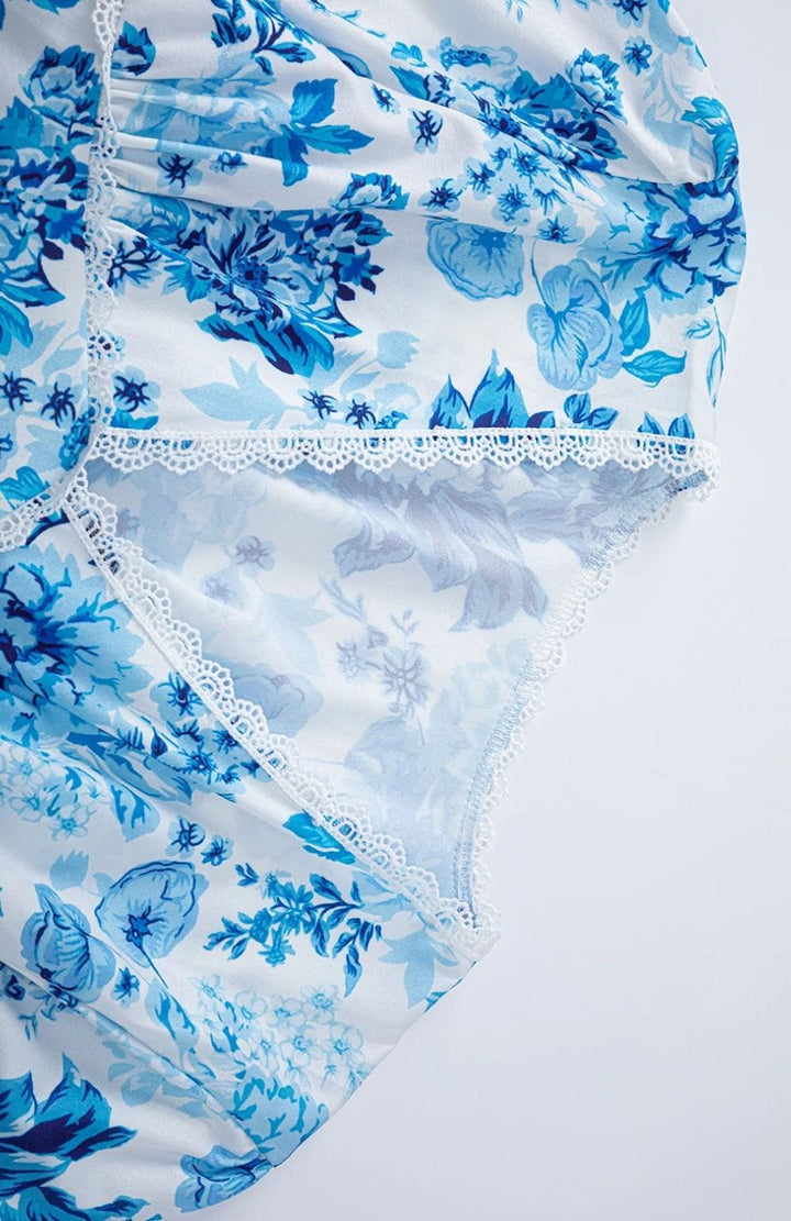 Robe Courte Fleurie Chic | Reine Rustique