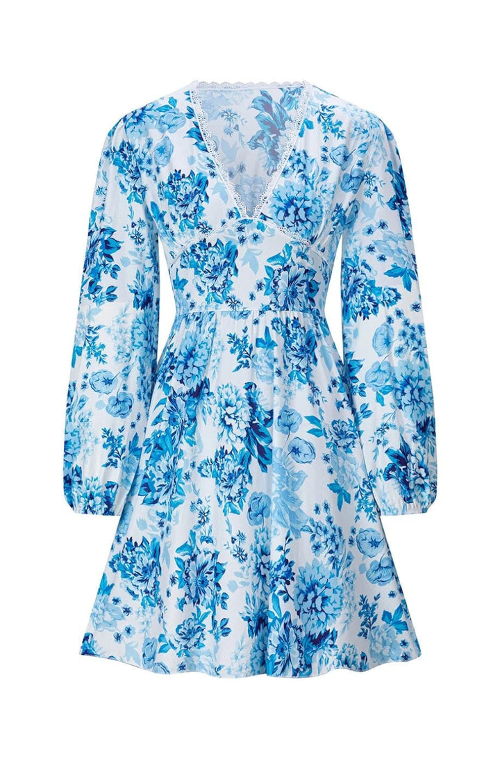 Robe Courte Fleurie Chic | Reine Rustique
