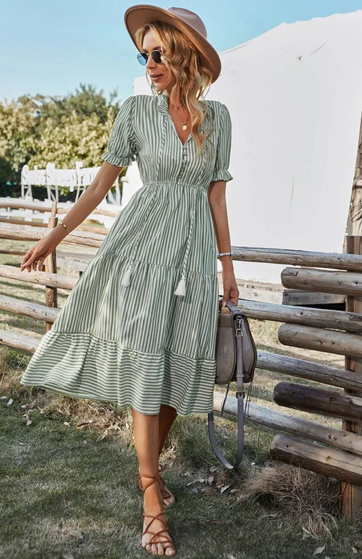 Robe Chemise Femme Champêtre | Reine Rustique