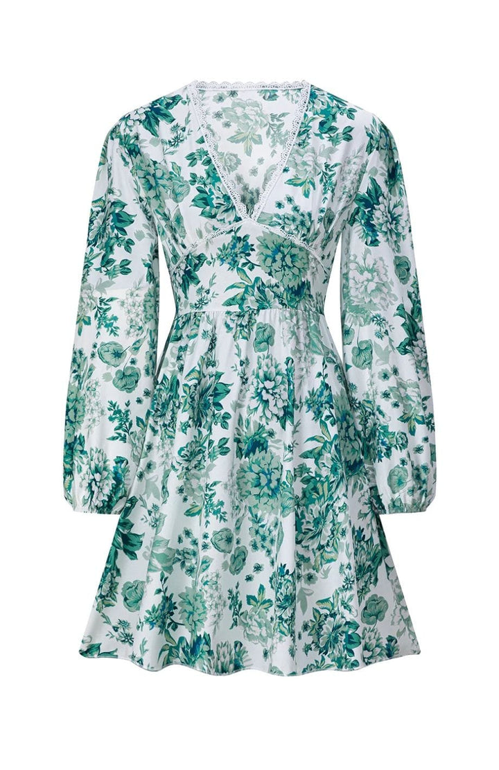 Robe Courte Fleurie Chic | Reine Rustique