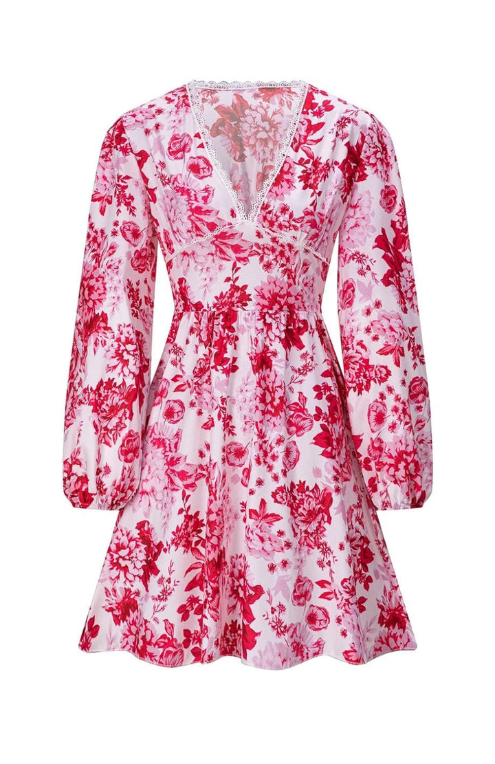 Robe Courte Fleurie Chic | Reine Rustique