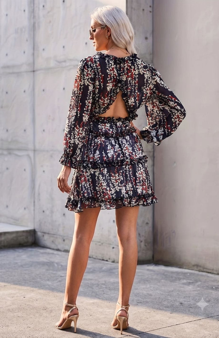 Robe Courte Fleurie | Reine Rustique