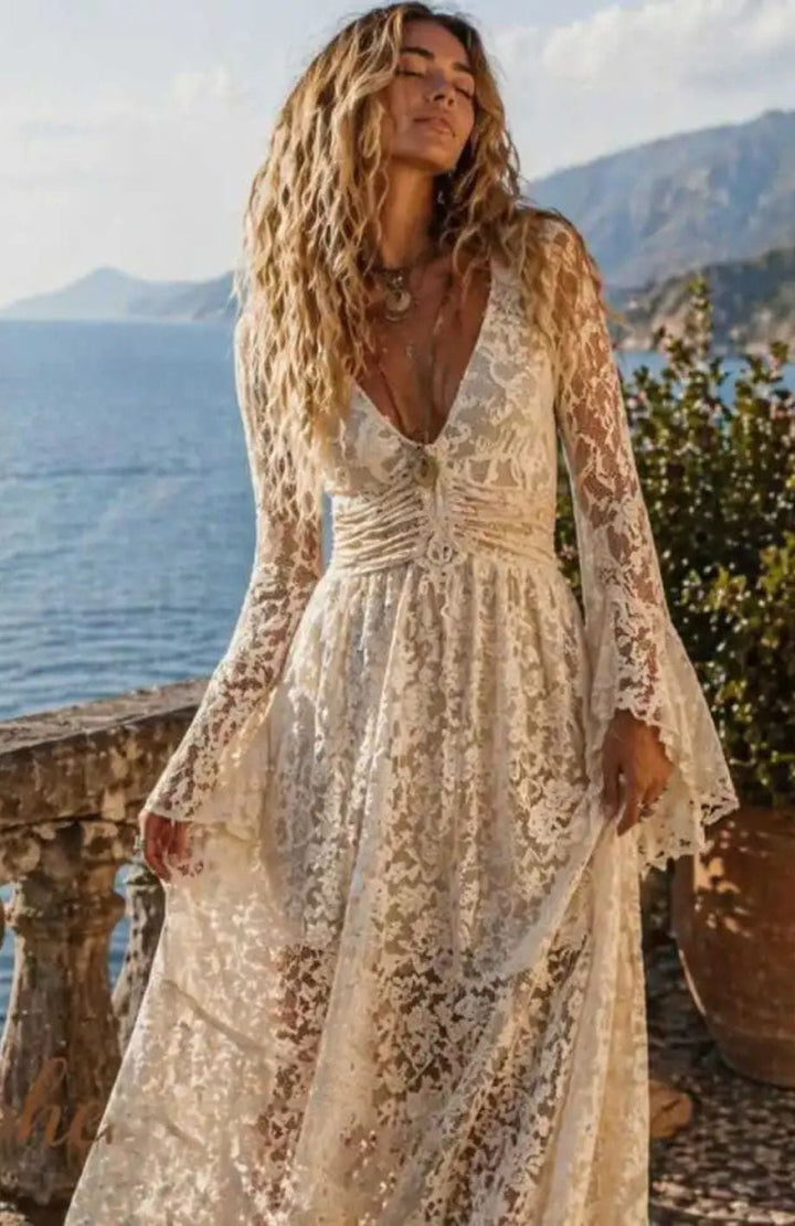 Robe De Mariée Boho Chic | Reine Rustique