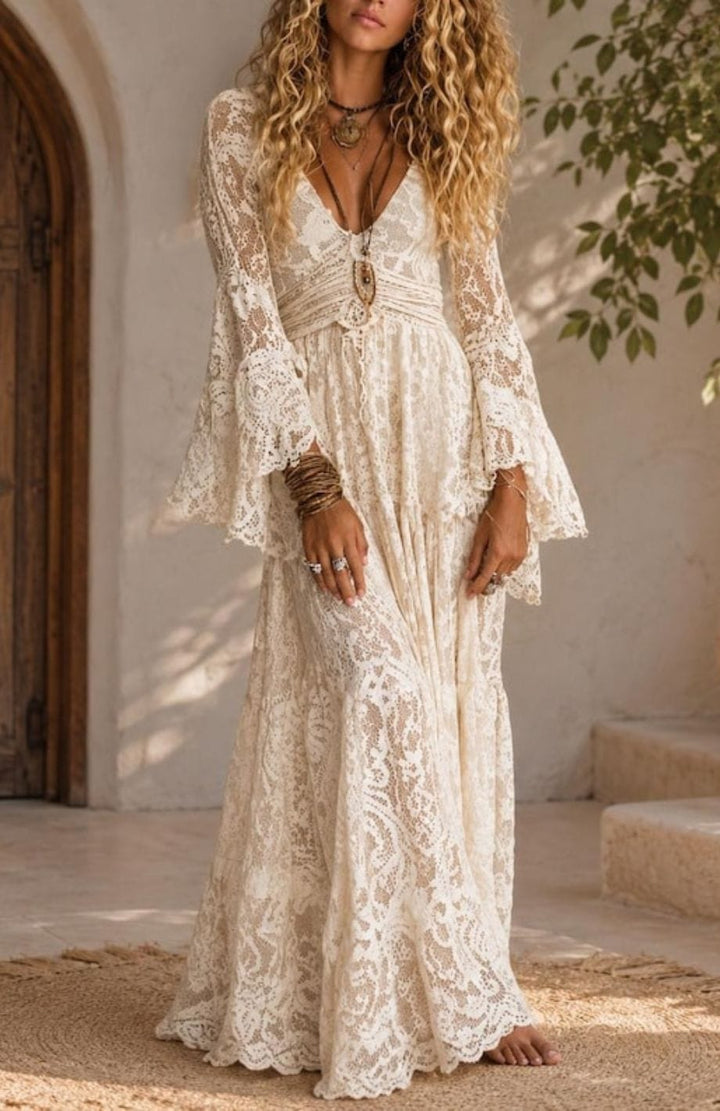 Robe De Mariée Boho Chic | Reine Rustique