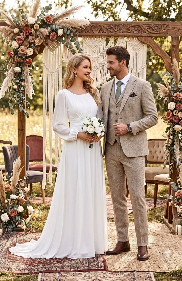 Robe De Mariée Bohème Paris | Reine Rustique