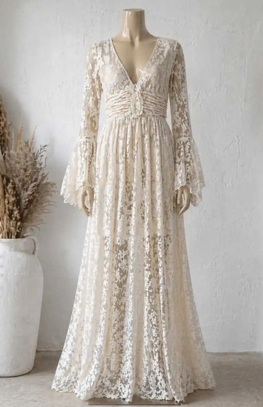 Robe De Mariée Boho Chic | Reine Rustique