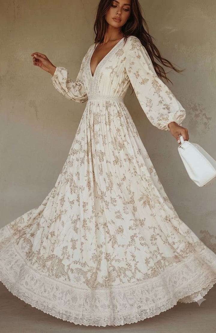 Robe Boho Chic Mariage | Reine Rustique