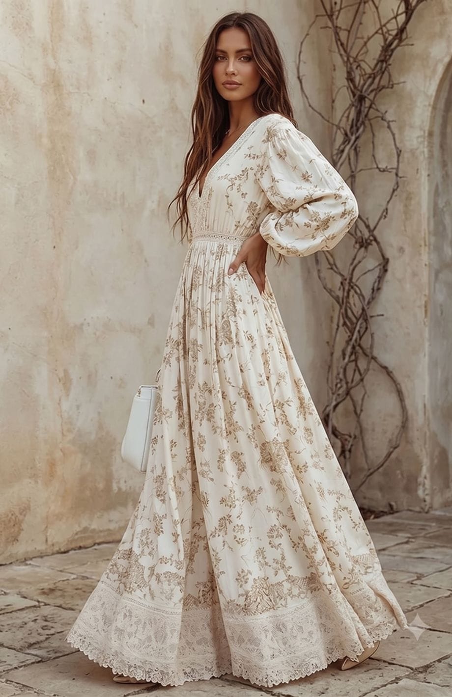 Robe Boho Chic Mariage | Reine Rustique