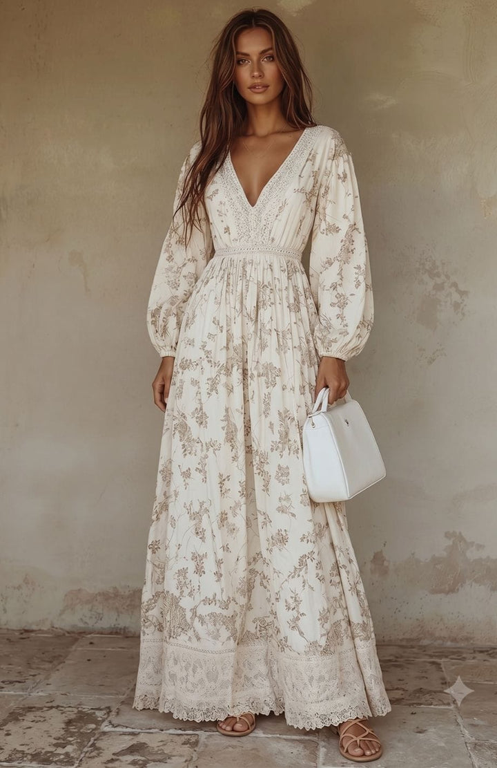 Robe Boho Chic Mariage | Reine Rustique