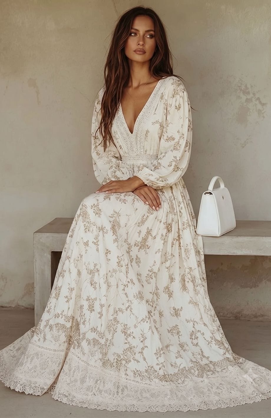 Robe Boho Chic Mariage | Reine Rustique