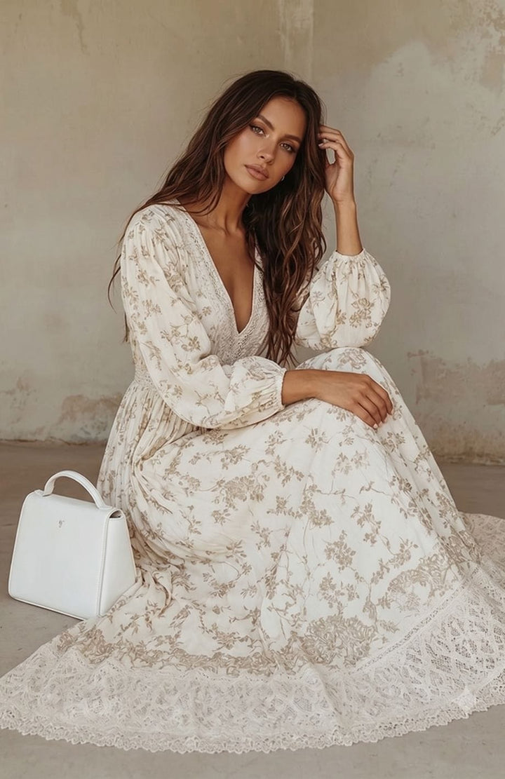 Robe Boho Chic Mariage | Reine Rustique