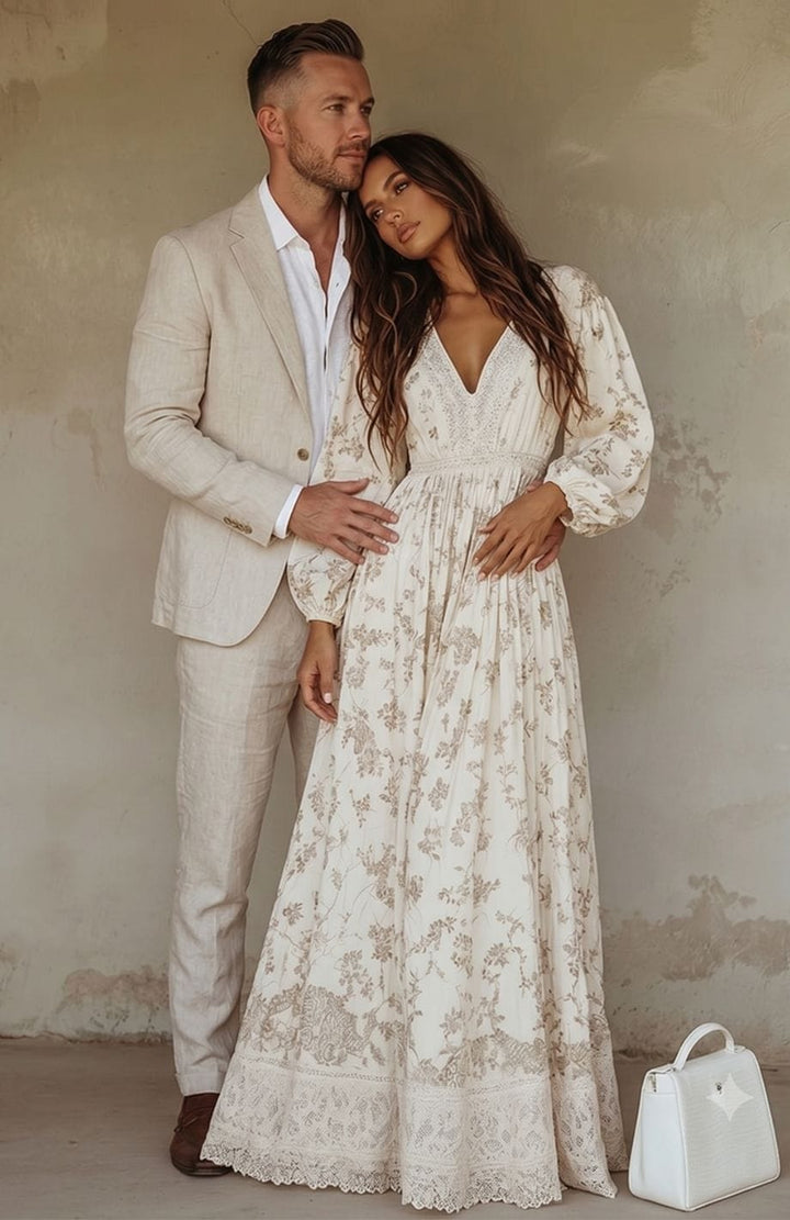 Robe Boho Chic Mariage | Reine Rustique