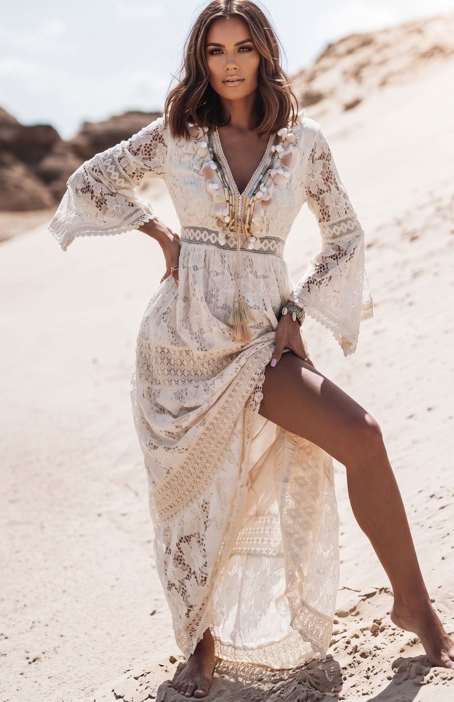 Robe De Mariée Bohème Chic | Reine Rustique