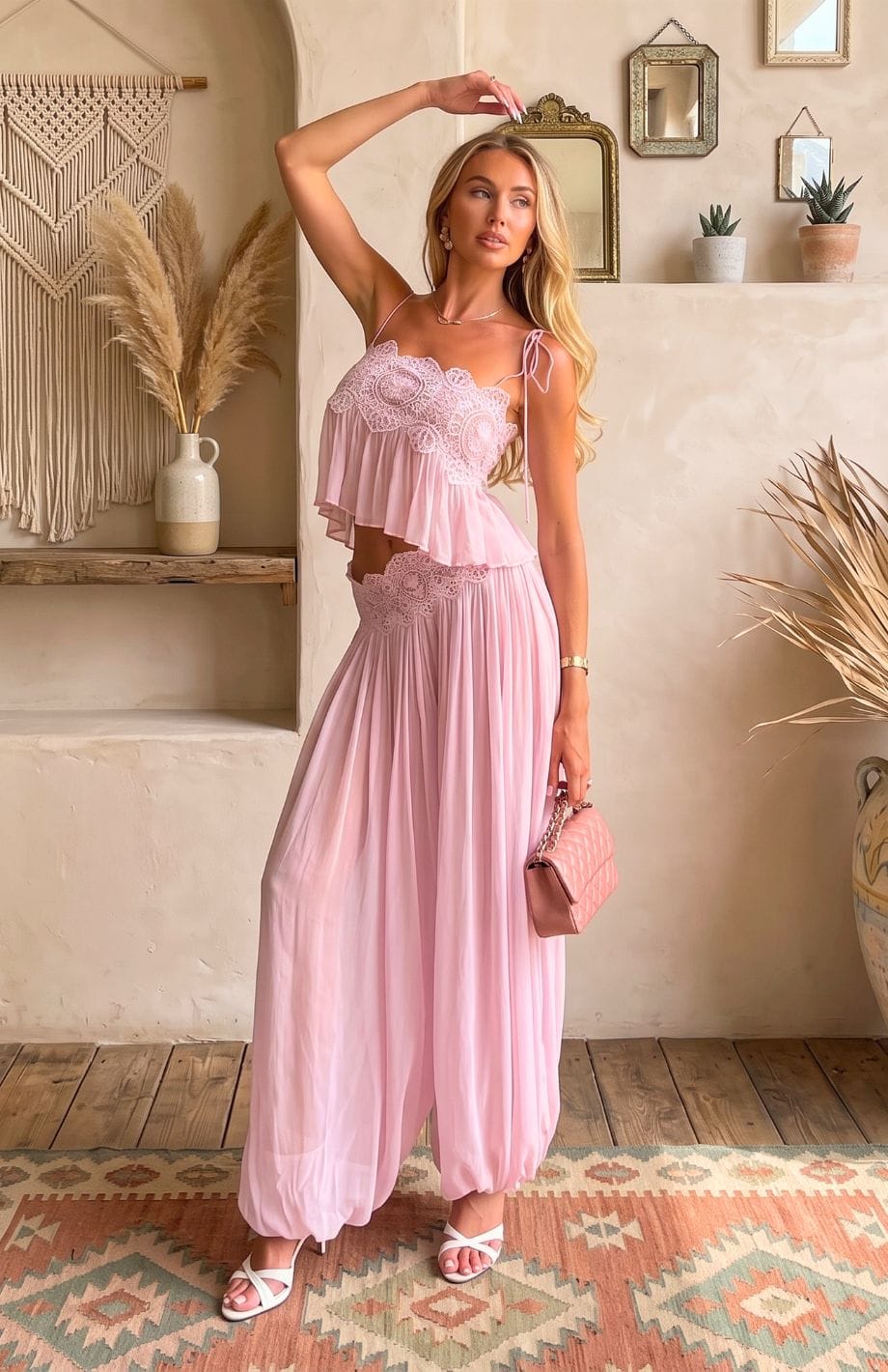 Tenue Bohème Chic | Reine Rustique ROSE / S