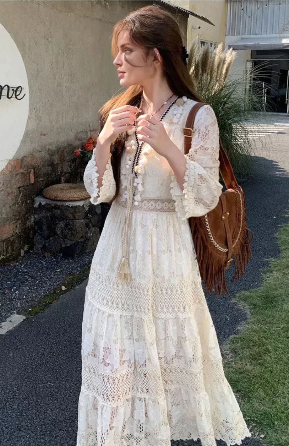 Robe Bohème Chic Pour Invite Mariage | Reine Rustique
