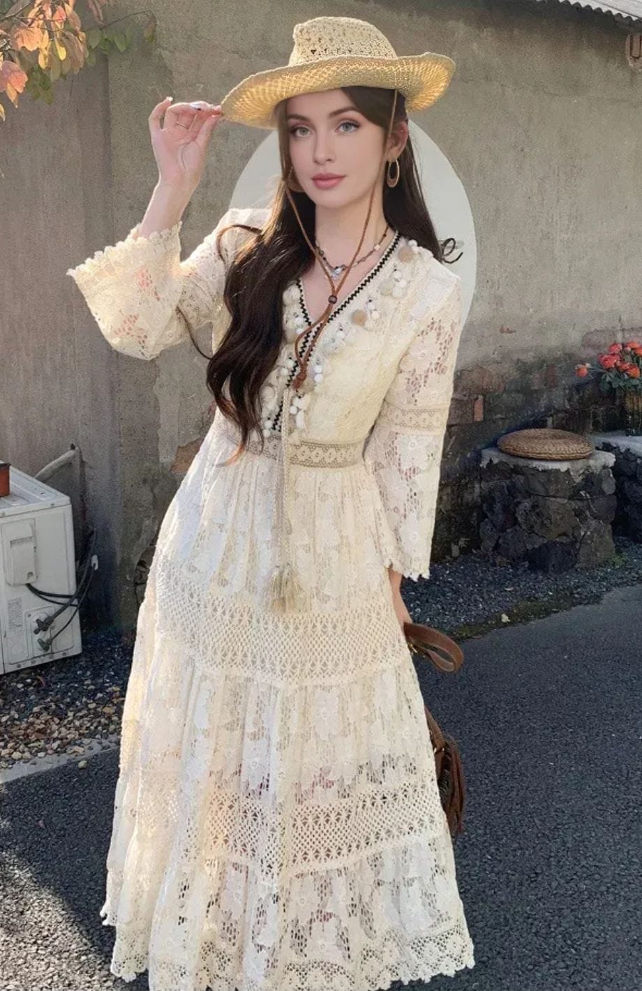 Robe Bohème Chic Pour Invite Mariage | Reine Rustique