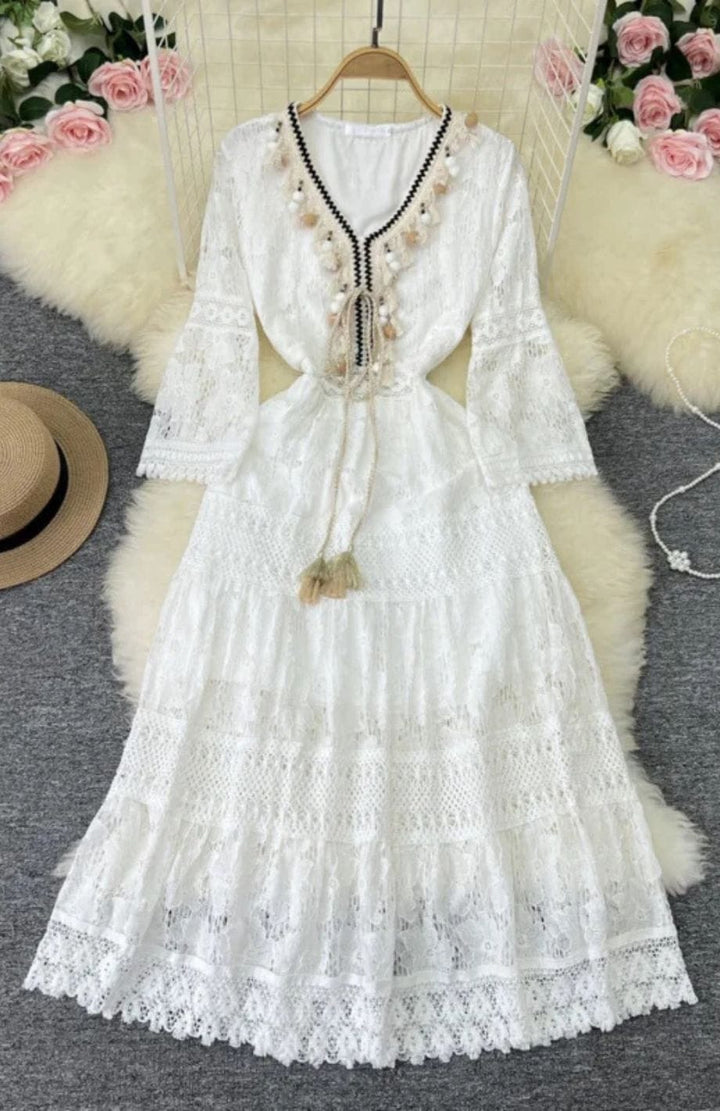 Robe Bohème Chic Pour Invite Mariage | Reine Rustique