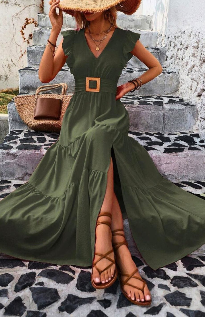 Robe Longue Champêtre | Reine Rustique