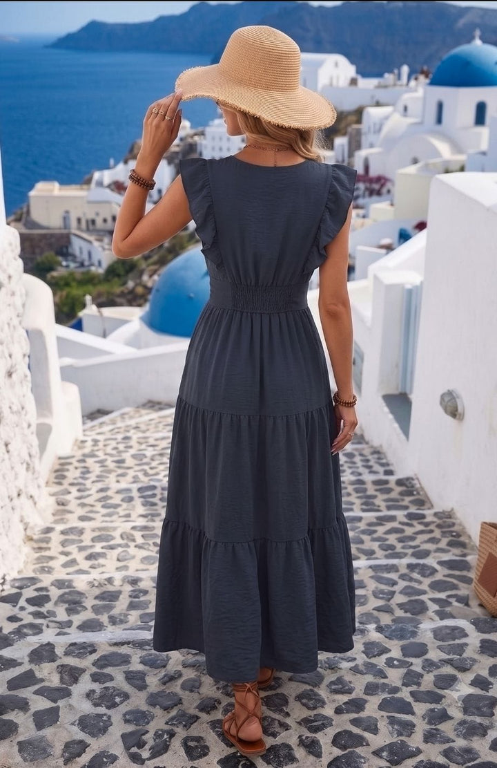 Robe Longue Champêtre | Reine Rustique