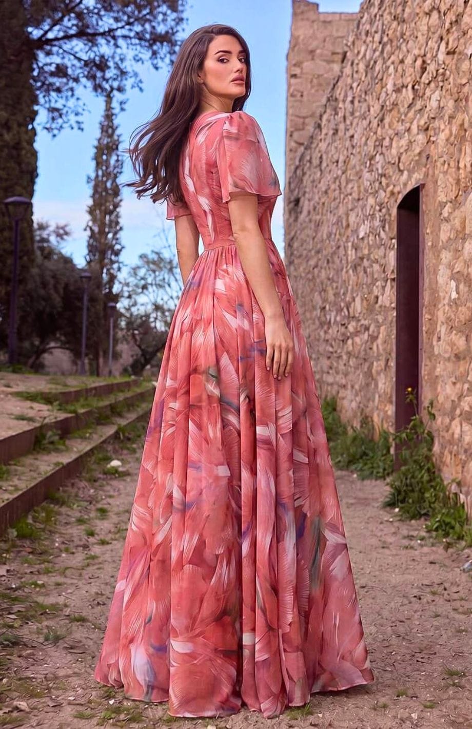 Robe Cocktail Mariage Bohème Chic | Reine Rustique