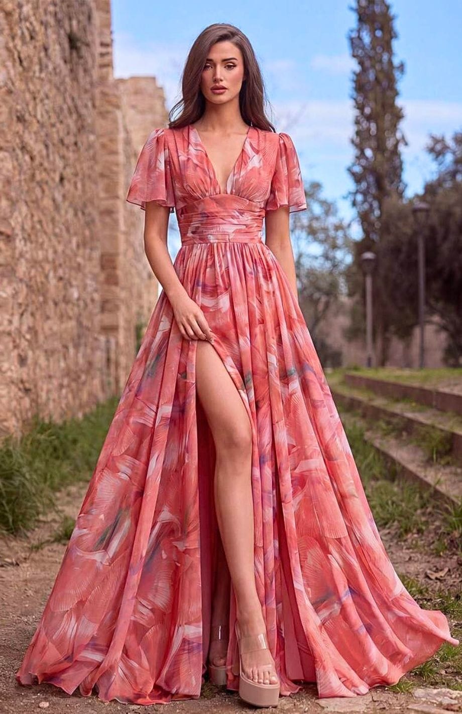 Robe Cocktail Mariage Bohème Chic | Reine Rustique
