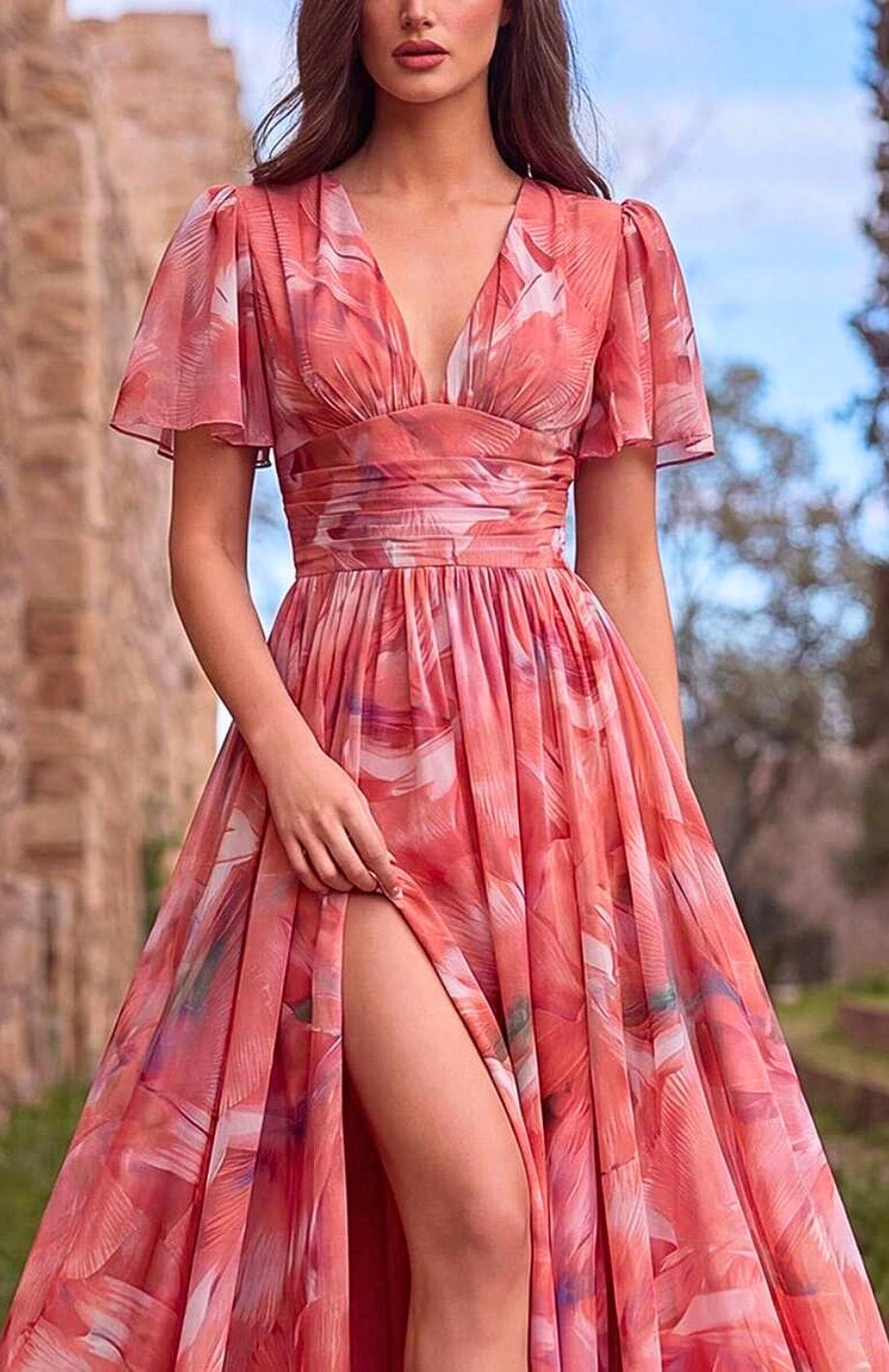 Robe Cocktail Mariage Bohème Chic | Reine Rustique