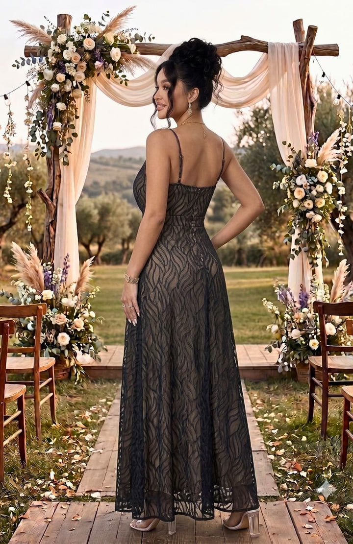 Robe Bohème Chic Invite Mariage Grande Taille | Reine Rustique