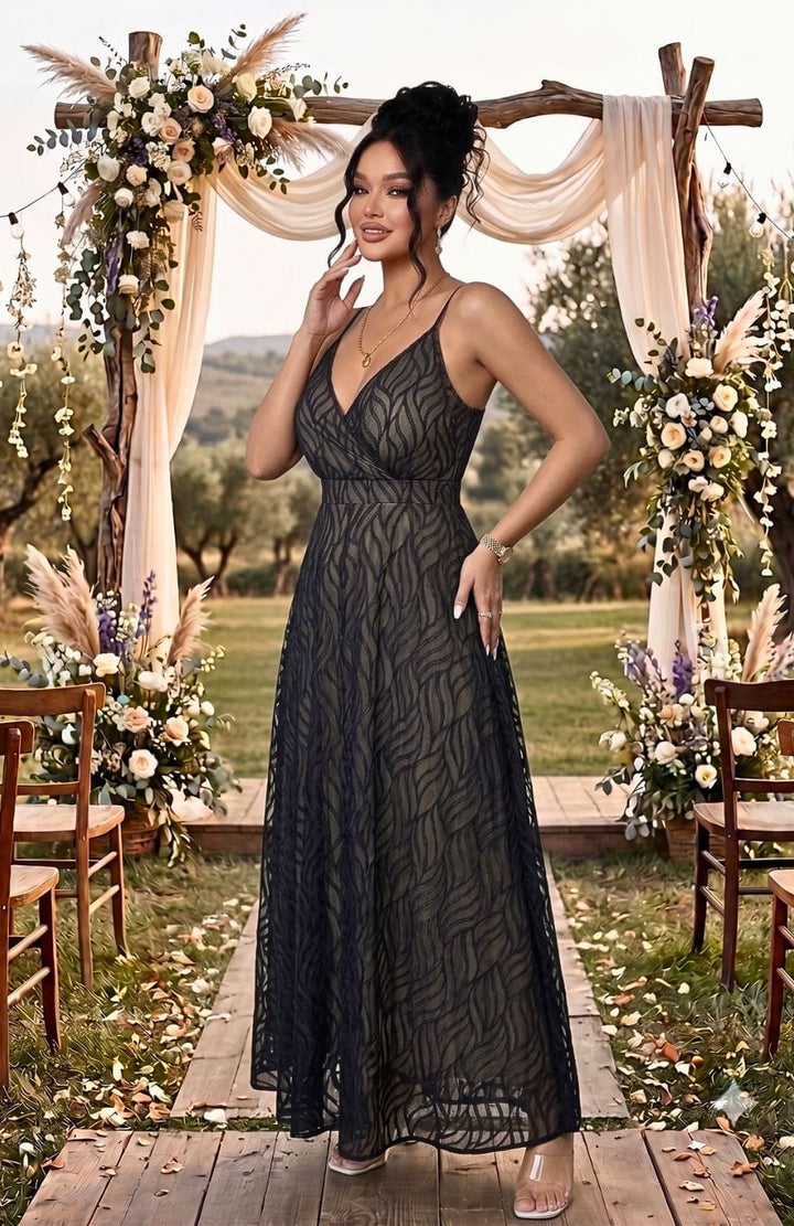 Robe Bohème Chic Invite Mariage Grande Taille | Reine Rustique