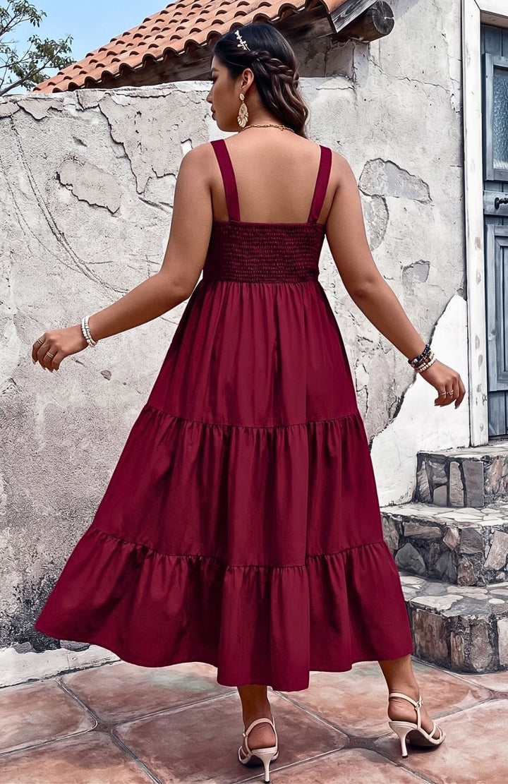 Robe Grande Taille Bohème Chic | Reine Rustique