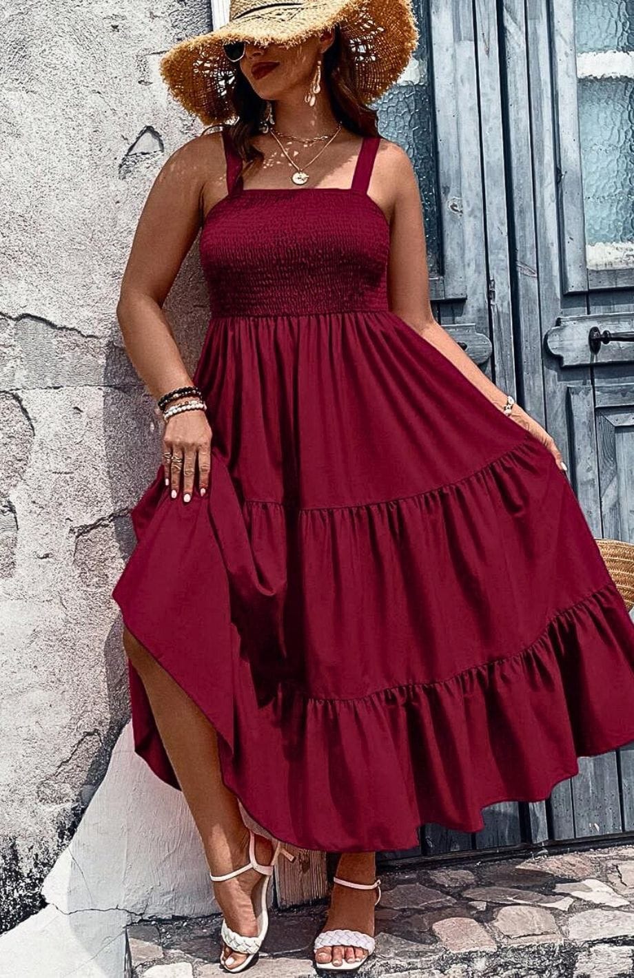 Robe Grande Taille Bohème Chic | Reine Rustique