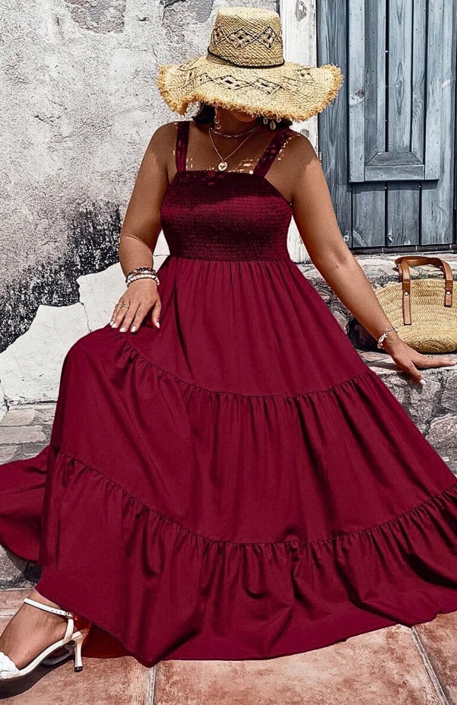 Robe Grande Taille Bohème Chic | Reine Rustique