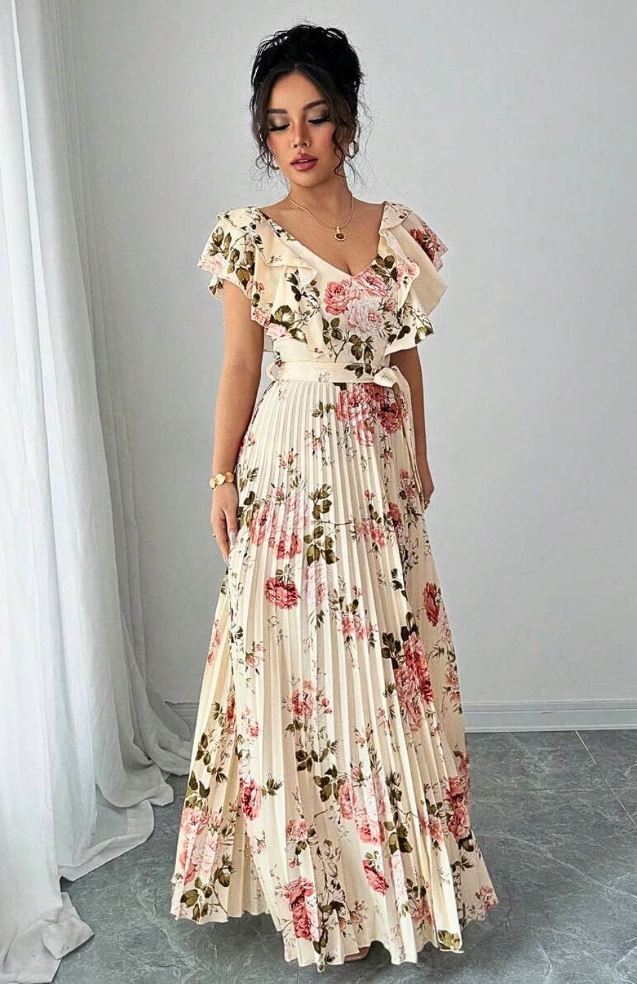 Robe Pour Mariage Invite | Reine Rustique BEIGE / XS