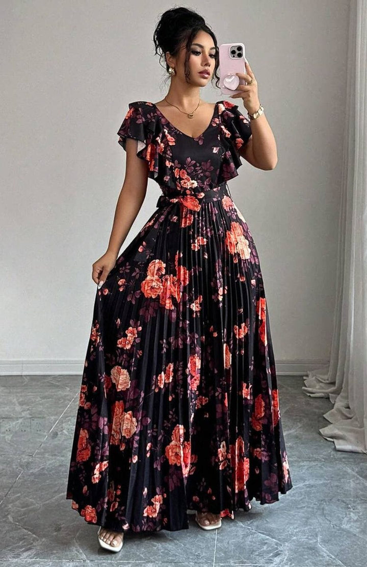Robe Pour Mariage Invite | Reine Rustique NOIR / XS