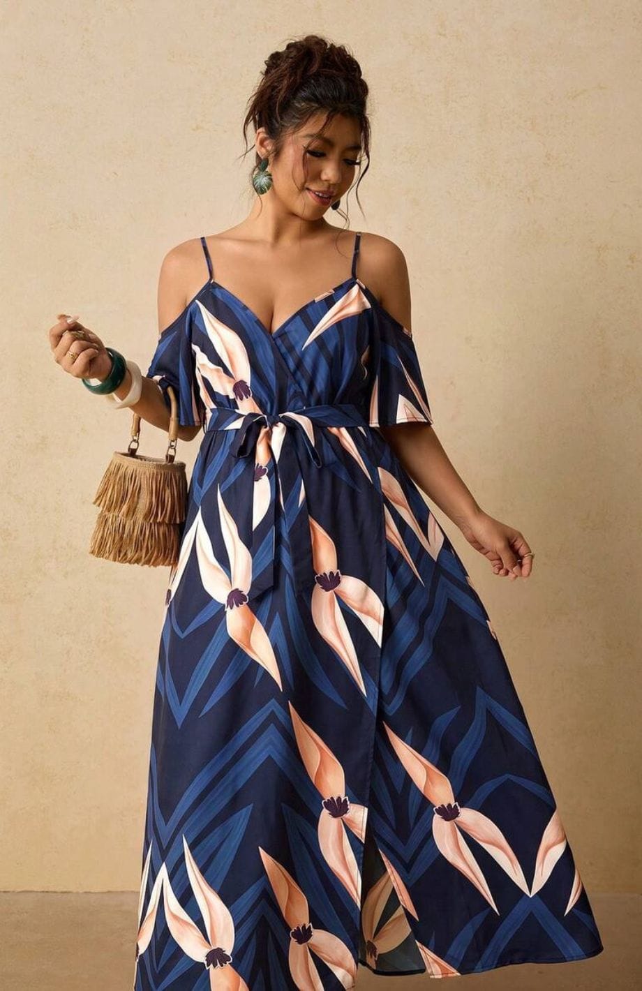 Robe Mariage Invitée Grande Taille | Reine Rustique