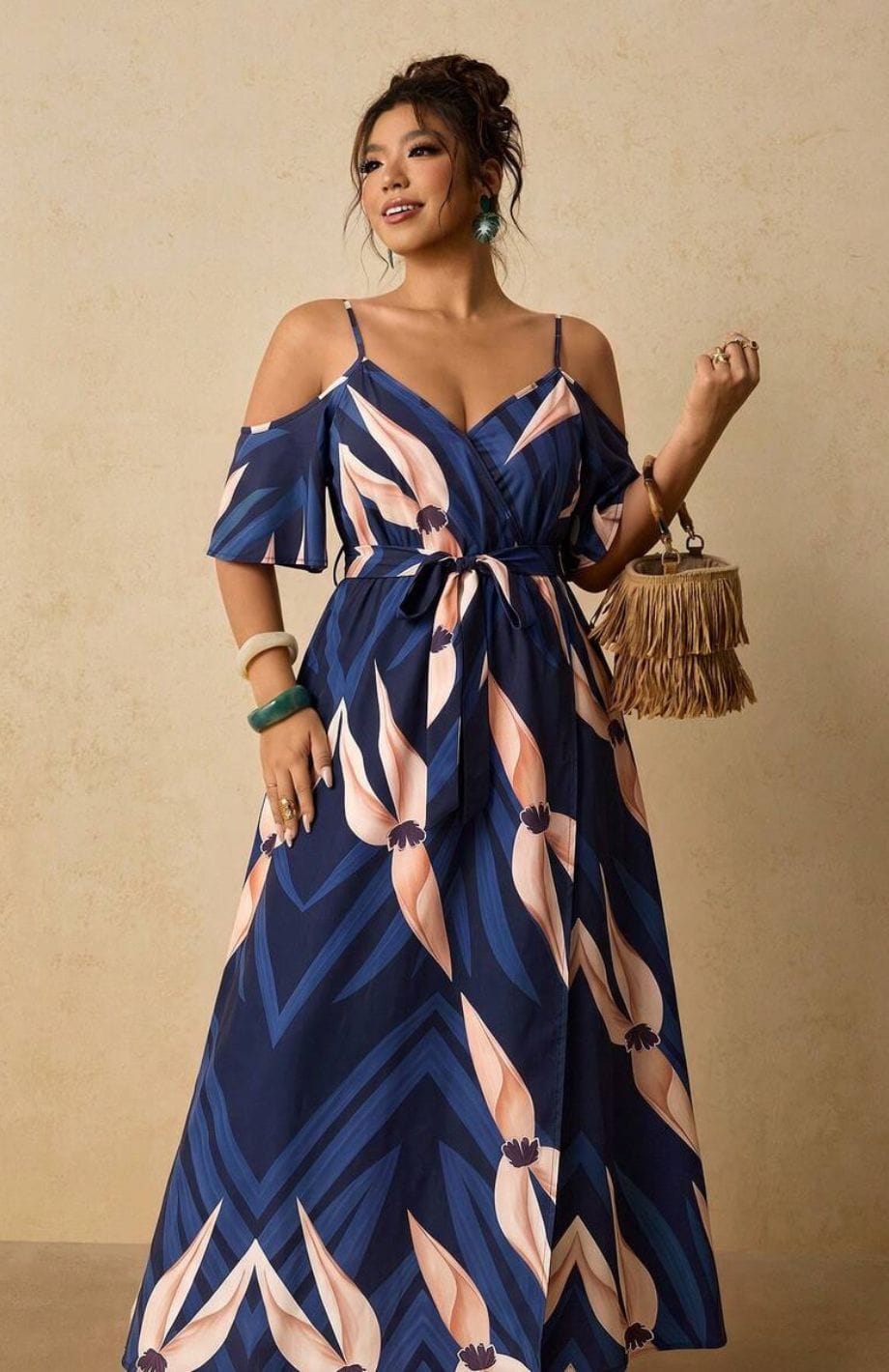 Robe Mariage Invitée Grande Taille | Reine Rustique
