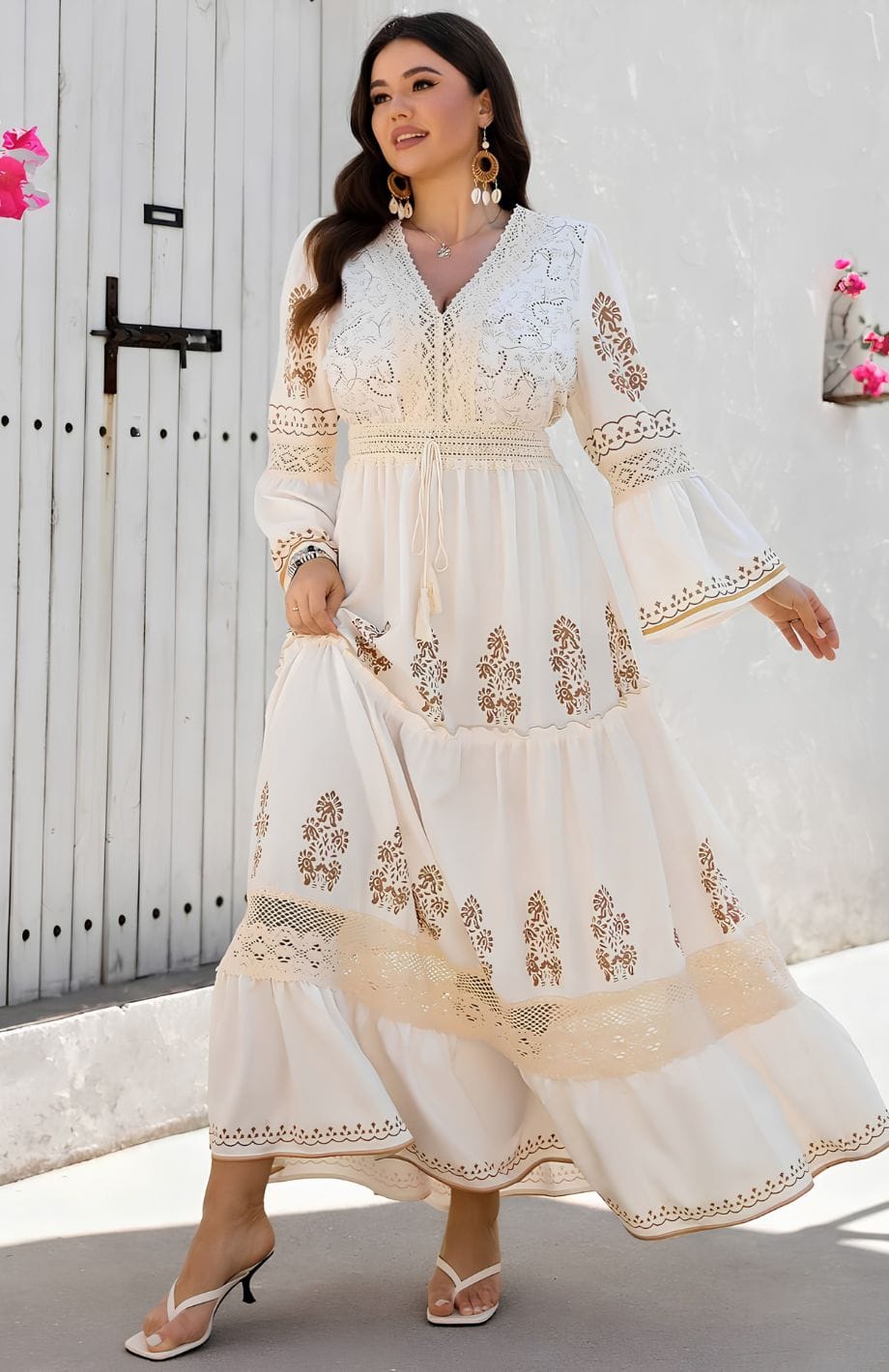 Robe Bohème Chic Luxe | Reine Rustique