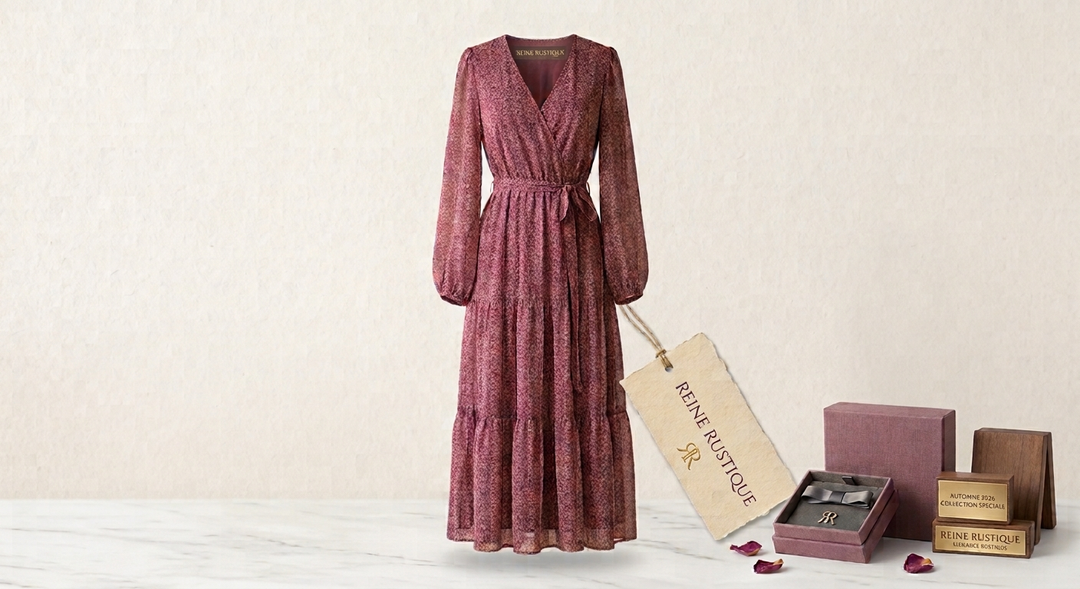 Robe Longue Fleurie Bohème Élégante
