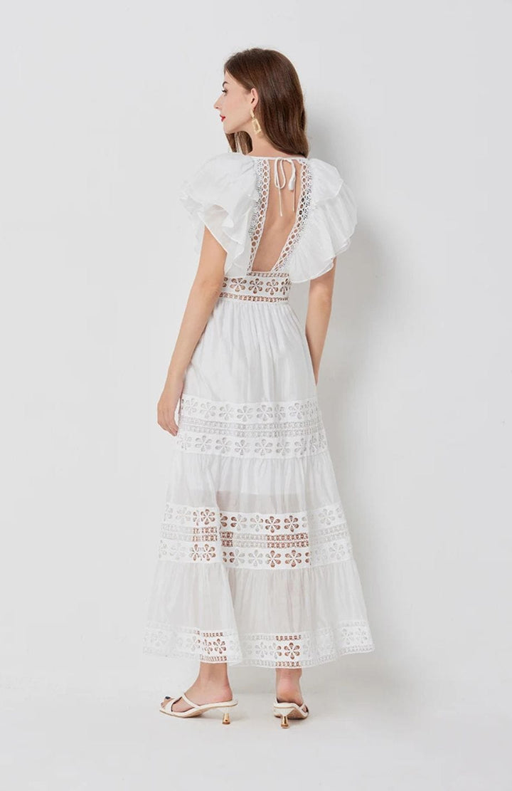 Robe Blanche Bohème