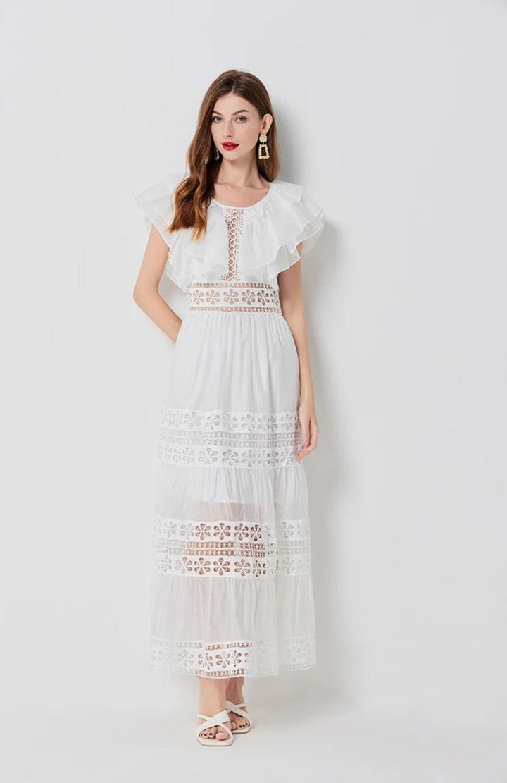Robe Blanche Bohème