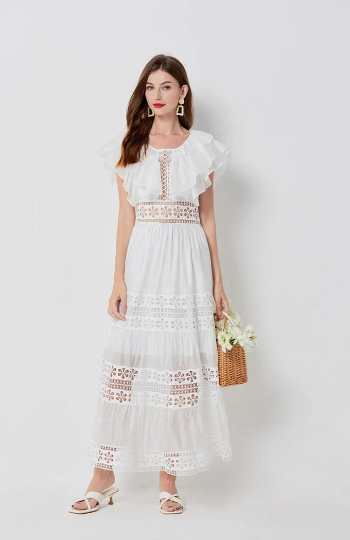 Robe Blanche Bohème
