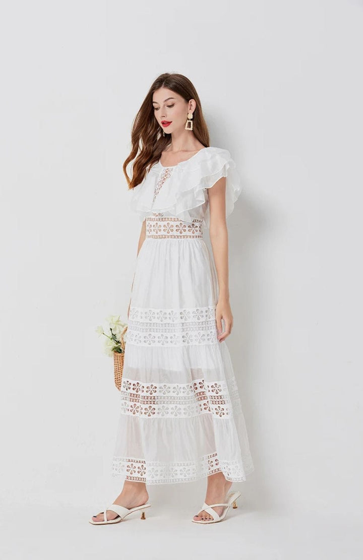 Robe Blanche Bohème